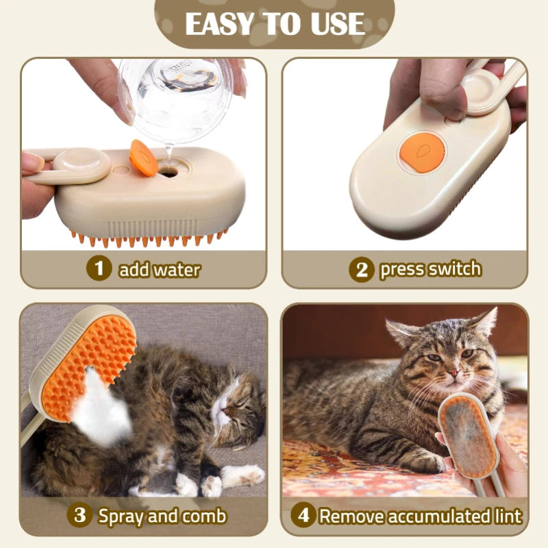 FurFresh Dampf – 3-in-1 Fellpflege mit Dampf