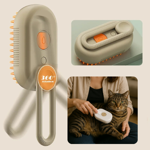FurFresh Dampf – 3-in-1 Fellpflege mit Dampf