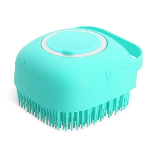 SchnuffelSpa – 2-in-1 Badebürste für Hunde & Katzen